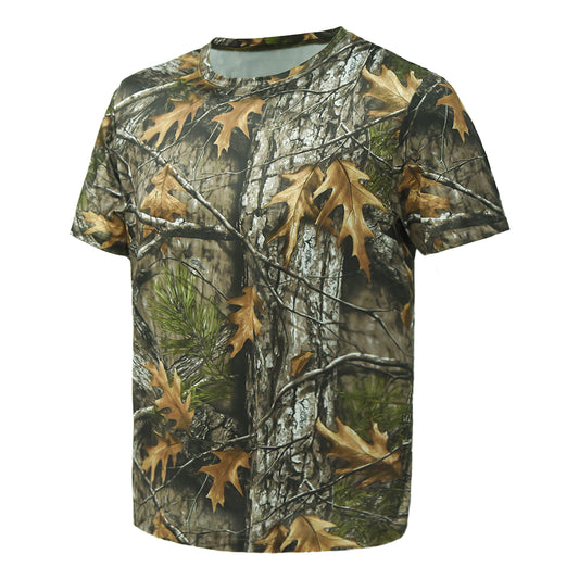 LOOGU Hunting Camo Short Sleeve Super tree T11