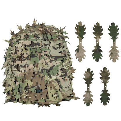 LOOGU Tactical Backpack Cover-CP Oak Leaf