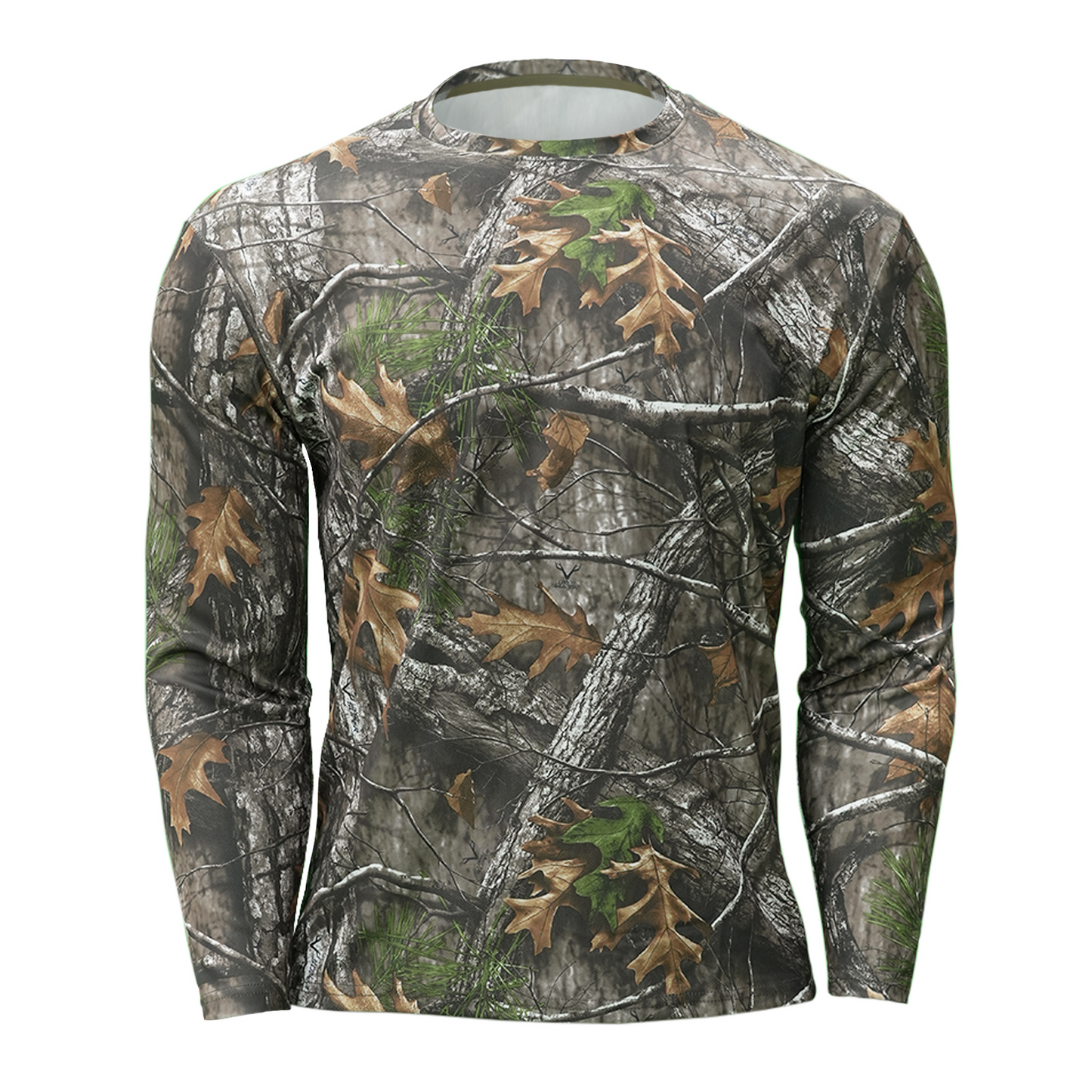 LOOGU Hunting Long Sleeve  Hoodie  Tree Camo Contrast T51