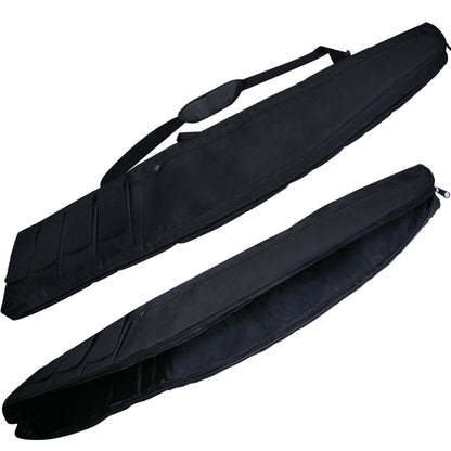 LOOGU Shotgun and Rifle Case Soft Gun Bag Large Capacity Gun Carry Bag, Hunting and Shooting Accessories with Multiple Magazine Holder Pouches