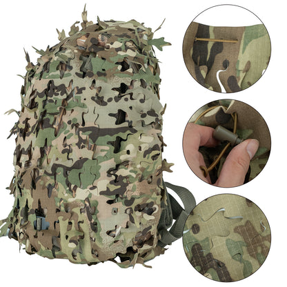 LOOGU Tactical Backpack Cover-CP Oak Leaf