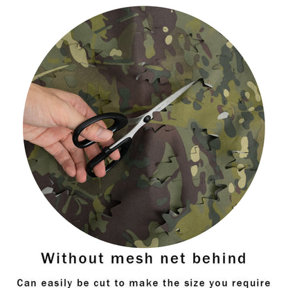 LOOGU Oak Leaves Cutting Tactical Camo Netting With Polyester DTY 190T