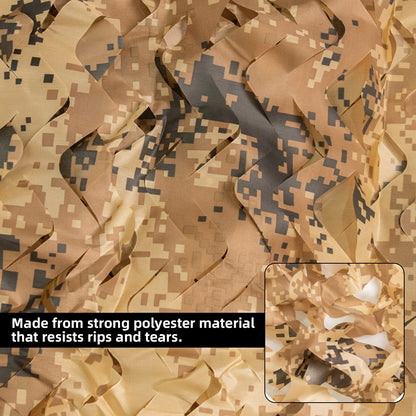 LOOGU Camo Netting,Woodland  Camouflage Net Blinds