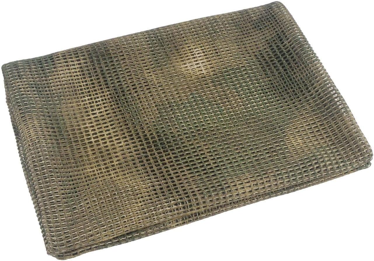 LOOGU Camouflage Netting, Tactical Mesh Net Camo Scarf for Wargame,Sports & Other Outdoor Activities