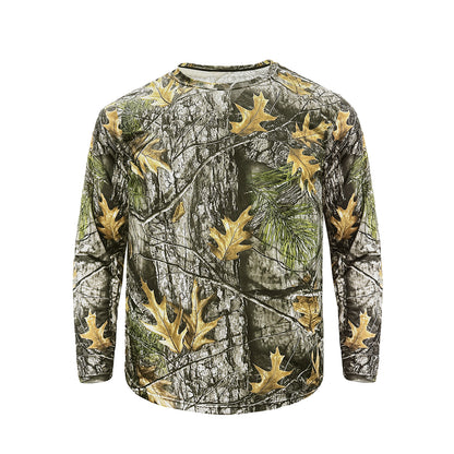 LOOGU Hunting Long sleeved T-shirt Super Tree Camo