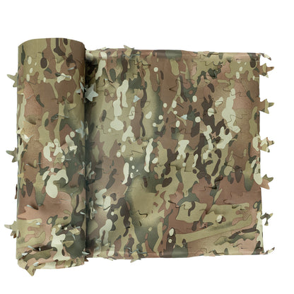 LOOGU Filet de camouflage en rouleau en vrac, filet de camouflage pour le tir tactique de paintball Airsoft, coupe de feuilles de chêne