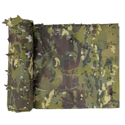 LOOGU Oak Leaves Cutting Tactical Camo Netting With Polyester DTY 190T