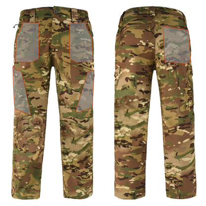 LOOGU Camo Hunting  Fleece Insulation Pants 5 pocket CP P10