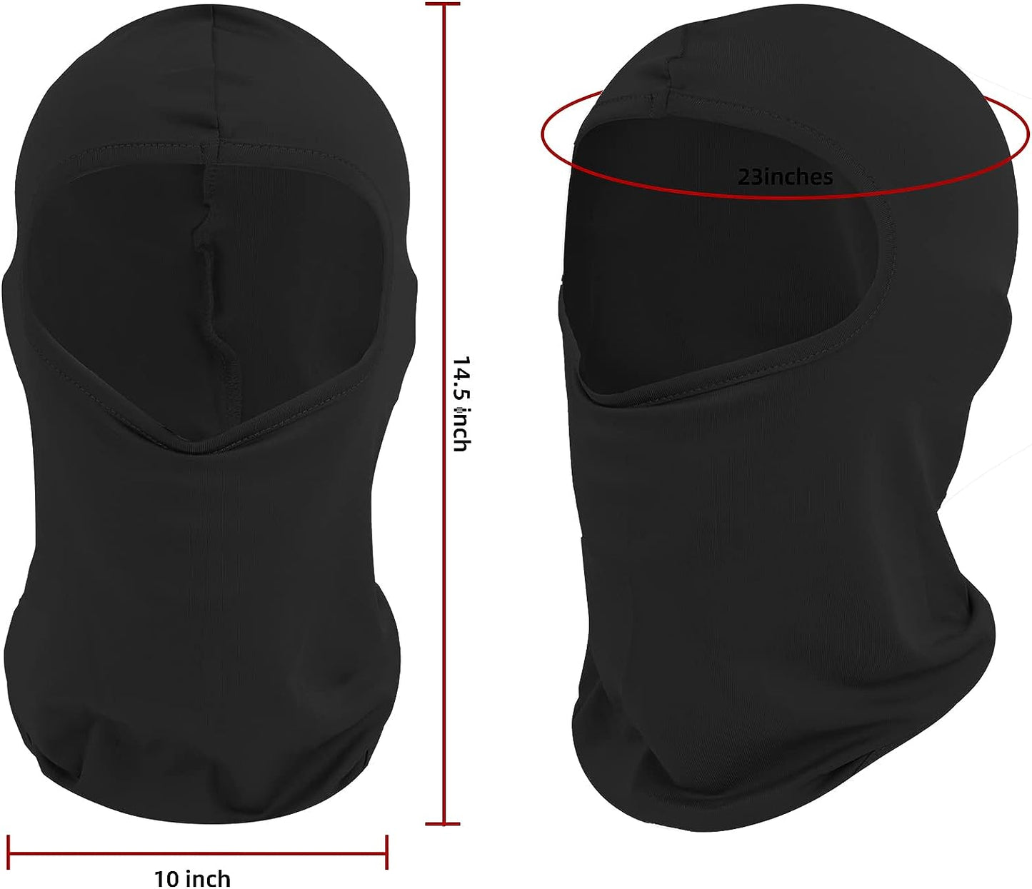 LOOGU – cagoule de Ski pour hommes, masque complet, Protection solaire UV, casque d'été rafraîchissant, guêtre de cou, capuche de cyclisme en plein air 