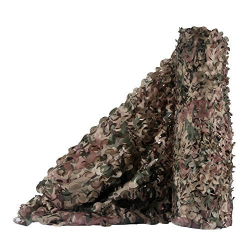 LOOGU Filet de camouflage en rouleau en vrac, filet de camouflage idéal pour le tir tactique de paintball Airsoft