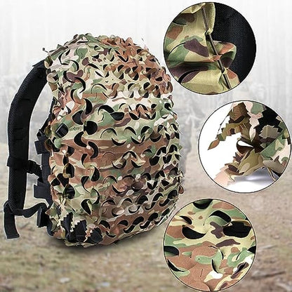 LOOGU Housse de sac à dos tactique en maille respirante, idéale pour le combat avec équipement militaire tactique (sac à dos non inclus) 