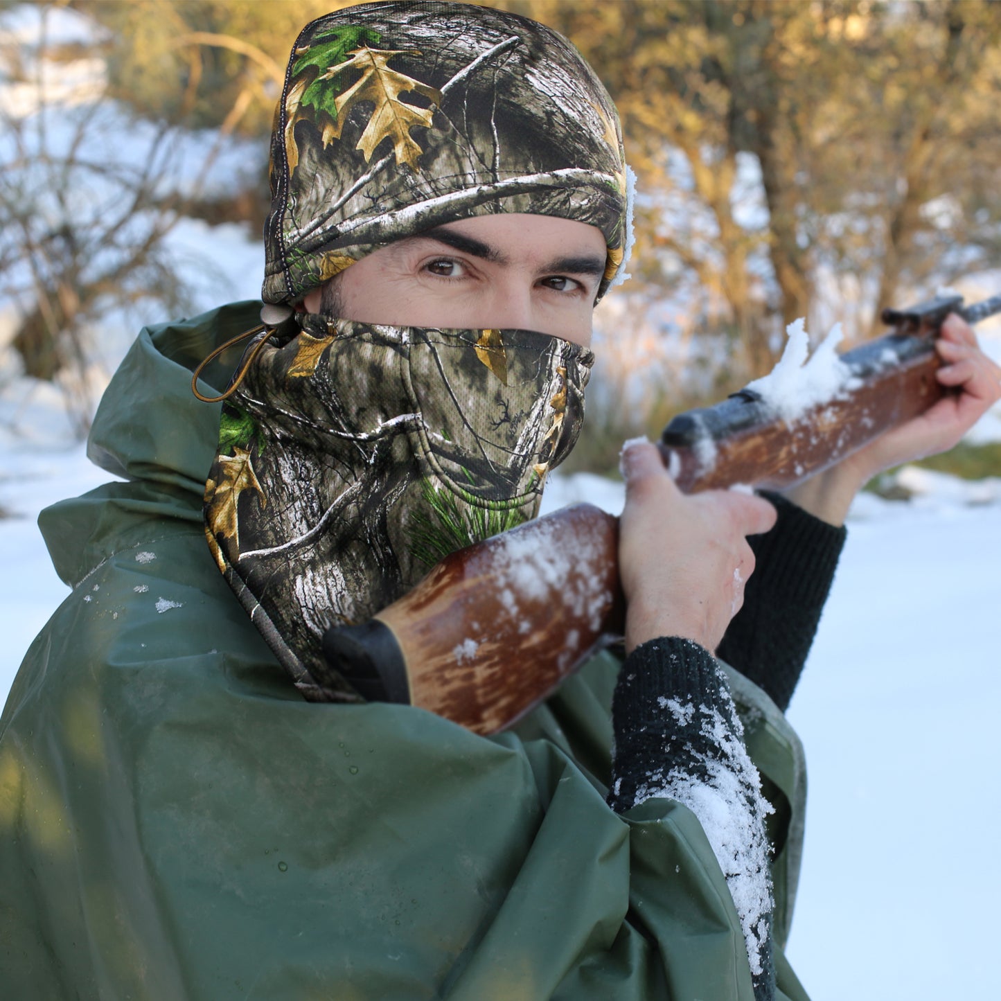 LOOGU Hunting Head Balaclava Unisex Super Tree Camo