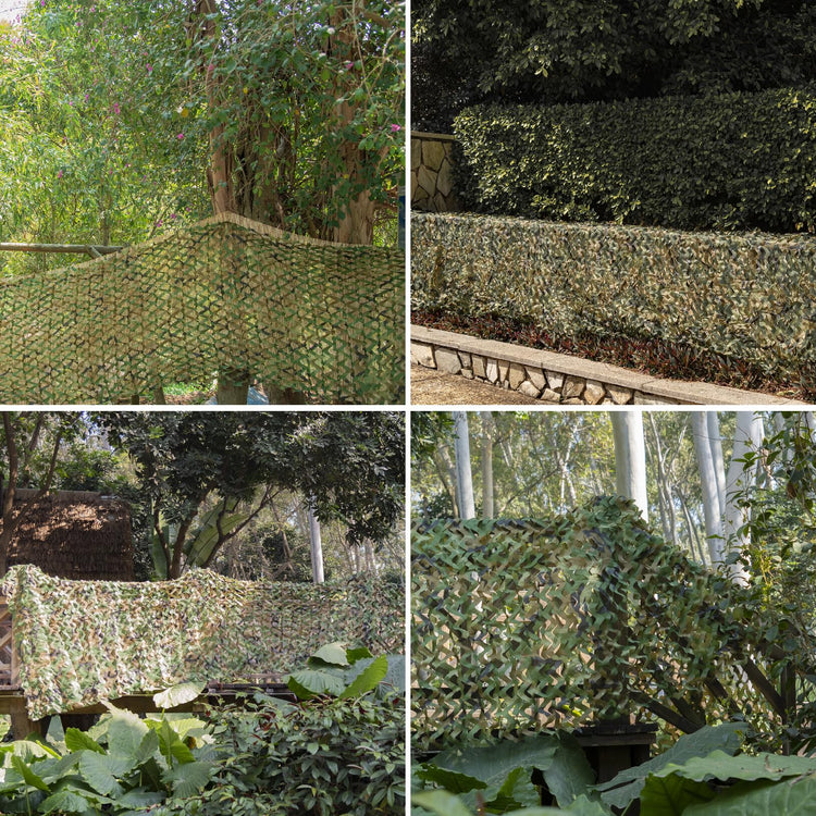 LOOGU Camo Netting,Woodland  Camouflage Net Blinds