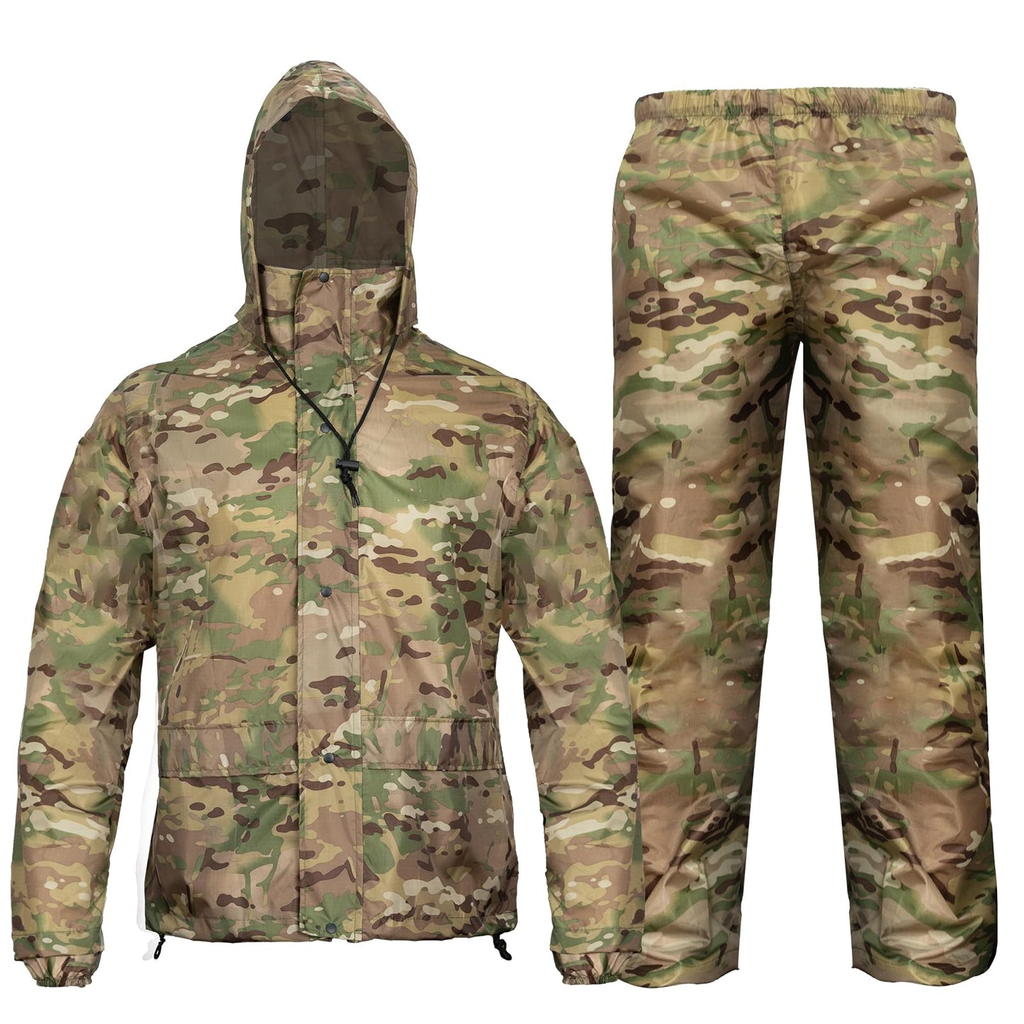 LOOGU Hunting Rain Suit PVC Unisex Super Tree Camo