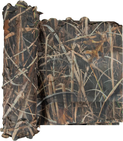 LOOGU Filet de camouflage en rouleau en vrac, stores en filet de camouflage pour la chasse, coupe de feuilles de chêne 