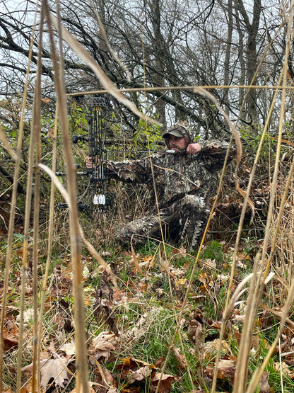 LOOGU Costume Ghillie de Chasse, Costume de Camouflage à Feuilles 3D Accessoires Militaires et de Tir Vêtements Tactiques pour Airsoft, Photographie de la Faune Halloween