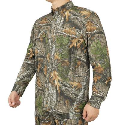 LOOGU Camo fishing shirt SUPER TREE