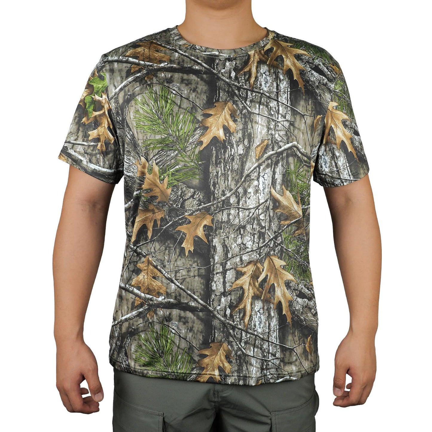 LOOGU Hunting Camo Short Sleeve Super tree T11