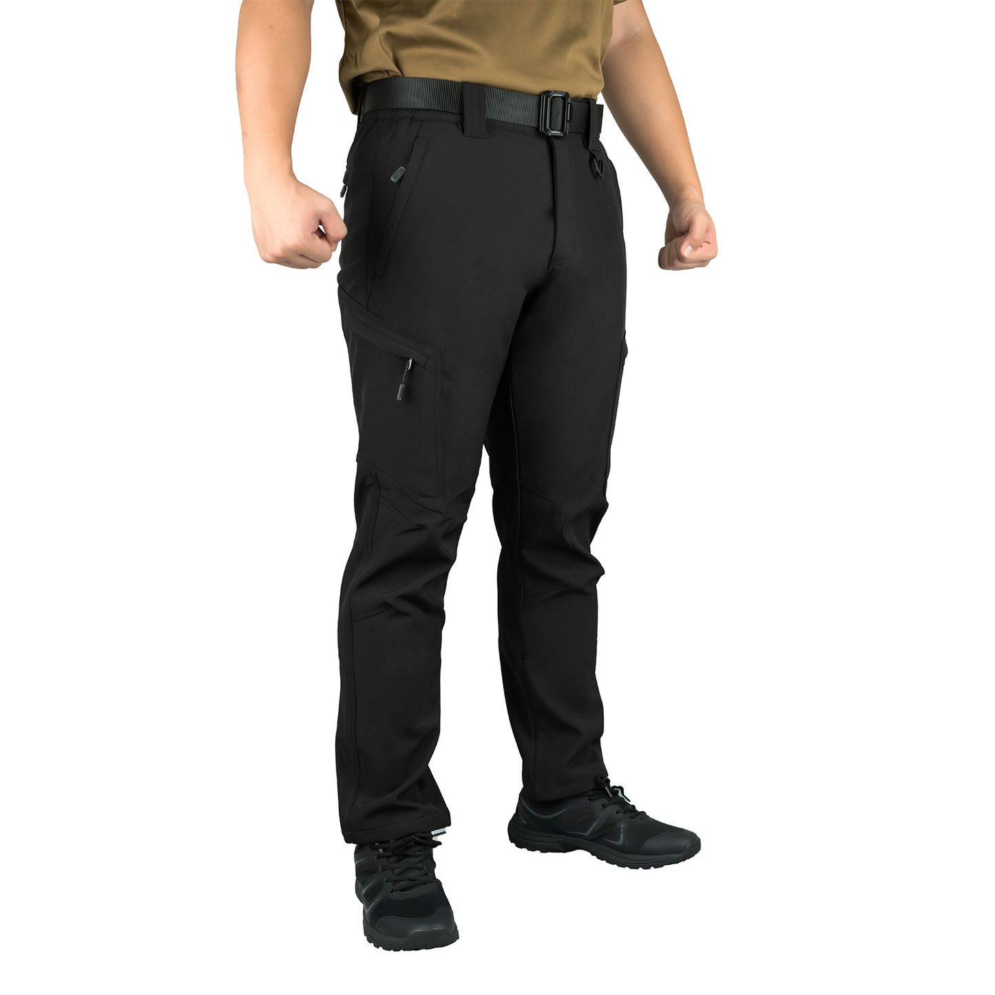 LOOGU Camo Hunting  Fleece Insulation Pants 5 pocket