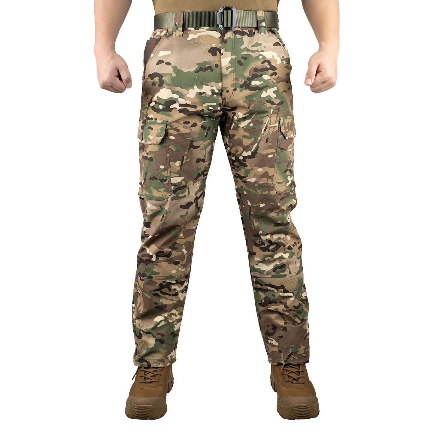 LOOGU Camo Hunting Pants 6 Pockets CP