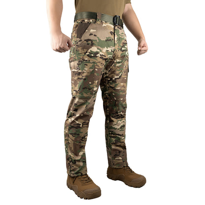 LOOGU Camo Hunting Pants 6 Pockets CP