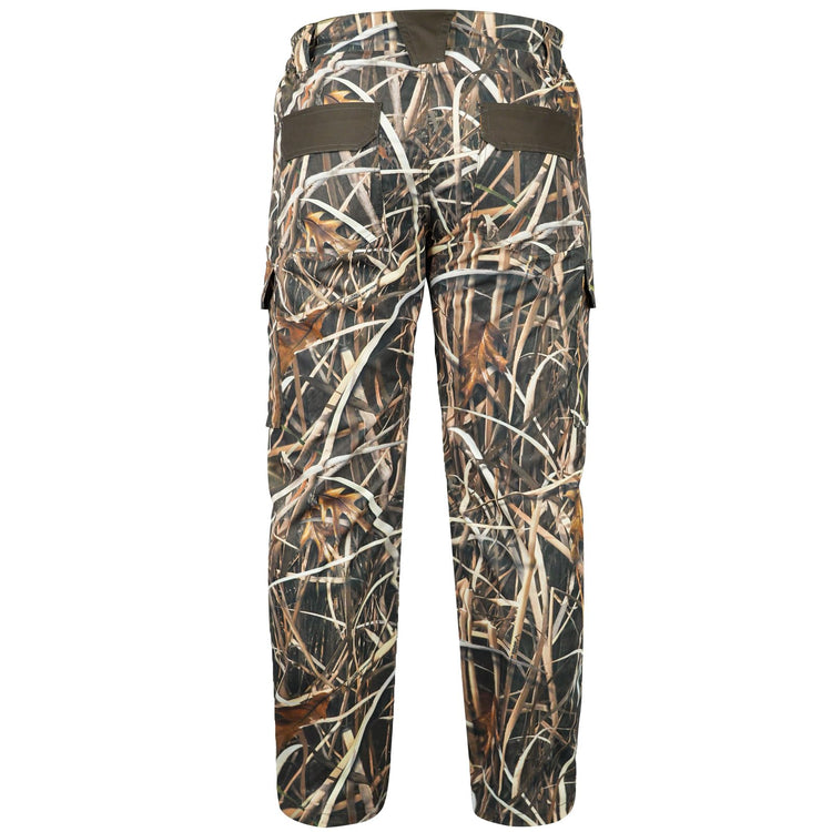 LOOGU Camo Hunting Pants 6 Pockets Grass Shadow