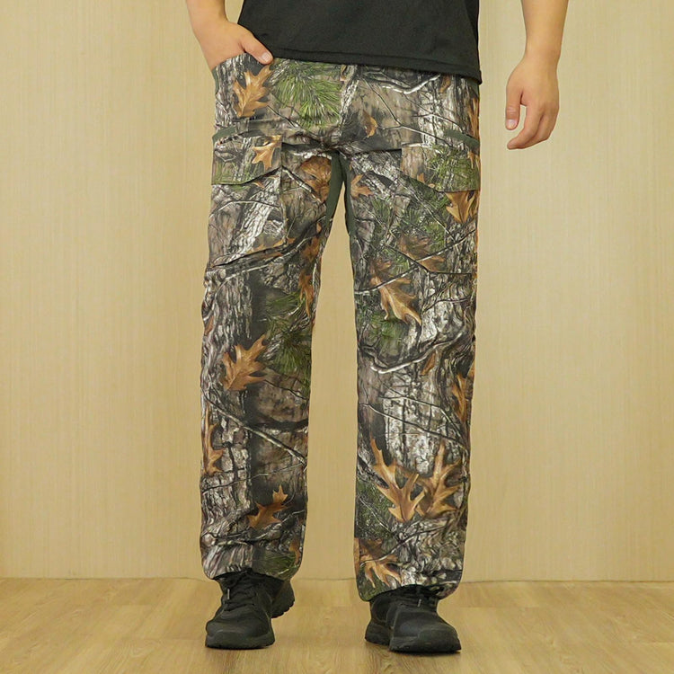 LOOGU Camo Hunting Pants 9 Pockets Super tree