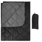 LOOGU Camping Blanket - Black+Grey