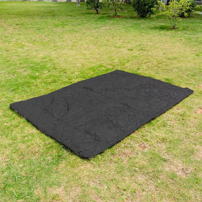 LOOGU Camping Blanket - Black+Grey