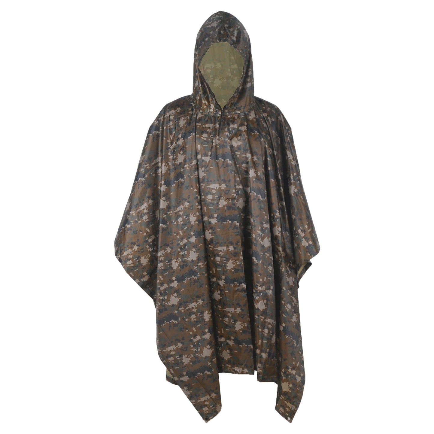 LOOGU Multi Functional Rain poncho PVC Coating Unisex Super Tree Camo