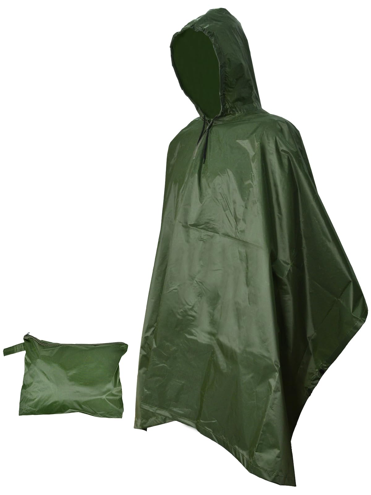 LOOGU Multi Functional Rain poncho PVC Coating Unisex Super Tree Camo