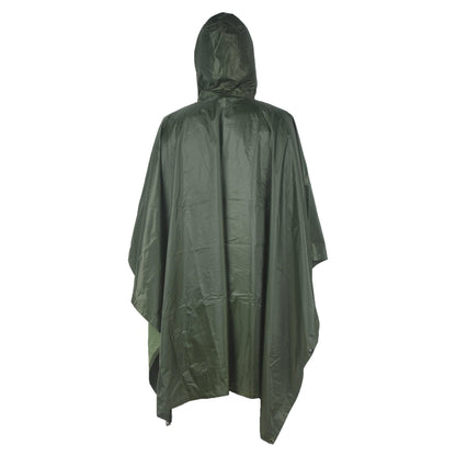 LOOGU Multi Functional Rain poncho PVC Coating Unisex Super Tree Camo