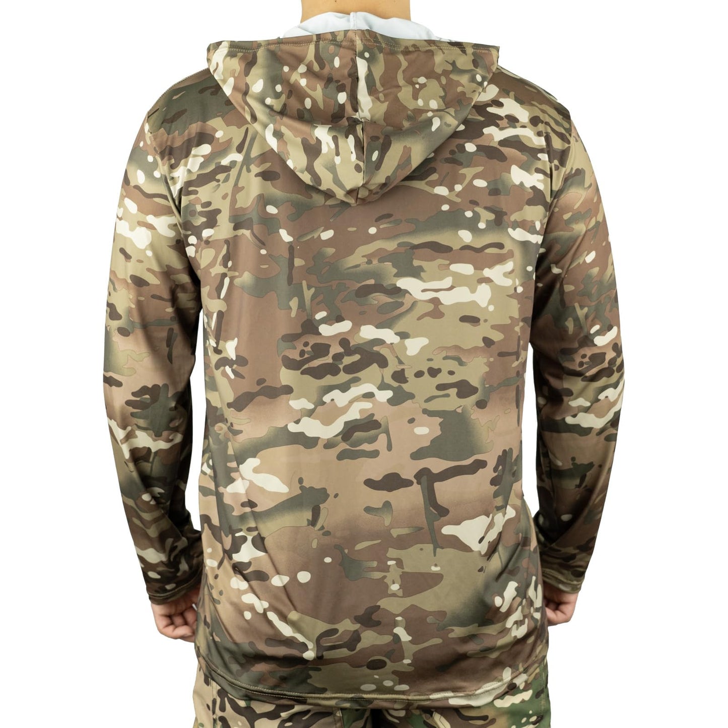 LOOGU Tactical Long Sleeve  Hoodie  CP Camo