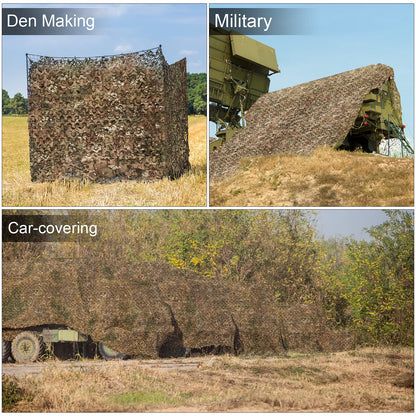 LOOGU Filet de camouflage personnalisé pour stores de chasse, décoration de pare-soleil