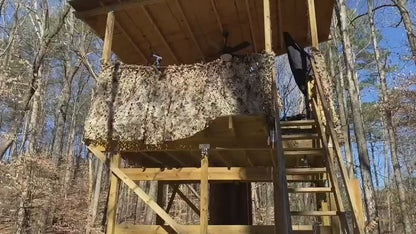 LOOGU Tactical Camo Netting With Polyester DTY 190T