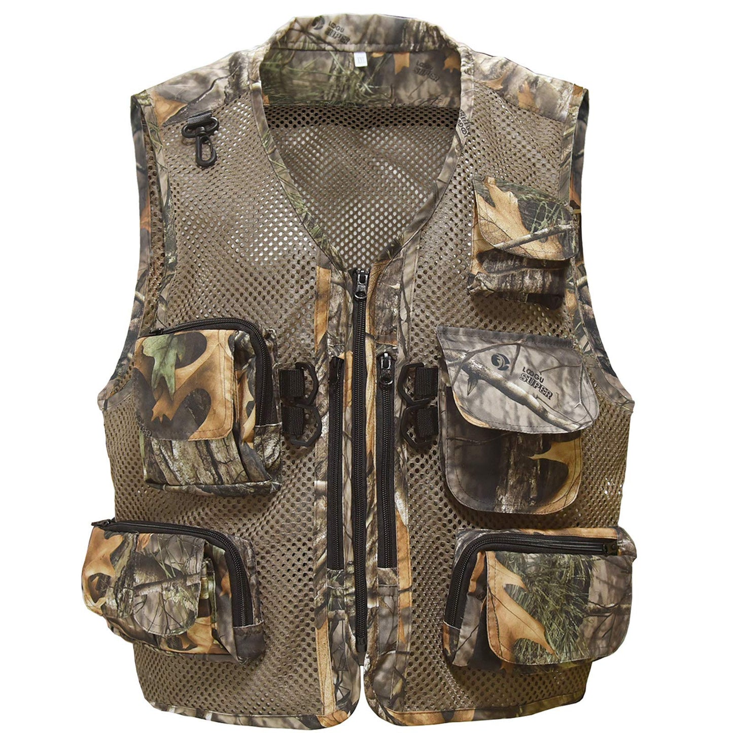 LOOGU Outdoor Fly Fishing Vest with Multi-Pockets