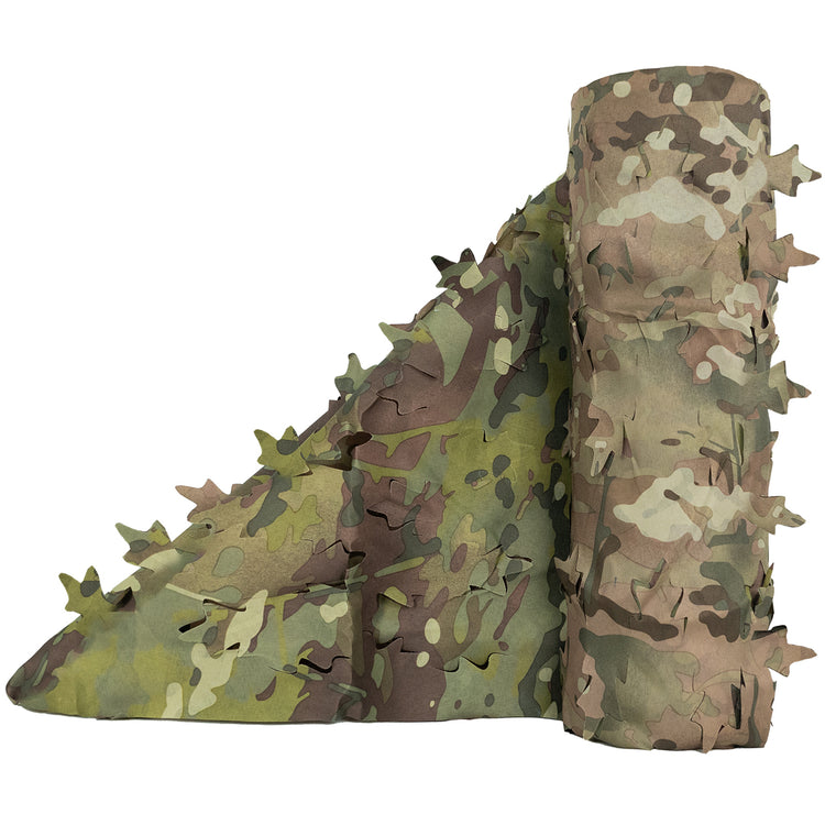 LOOGU Oak Leaves Cutting Tactical Camo Netting With Polyester DTY 190T