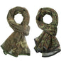 LOOGU Camouflage Netting, Tactical Mesh Net Camo Scarf for Wargame,Sports & Other Outdoor Activities