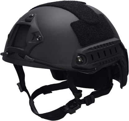 LOOGU Fast MH Base Jump Casque militaire avec couvre-chef 12 en 1