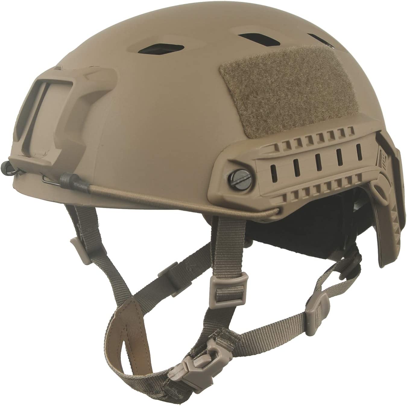 LOOGU Casque militaire Fast BJ Base Jump avec couvre-chef 12 en 1