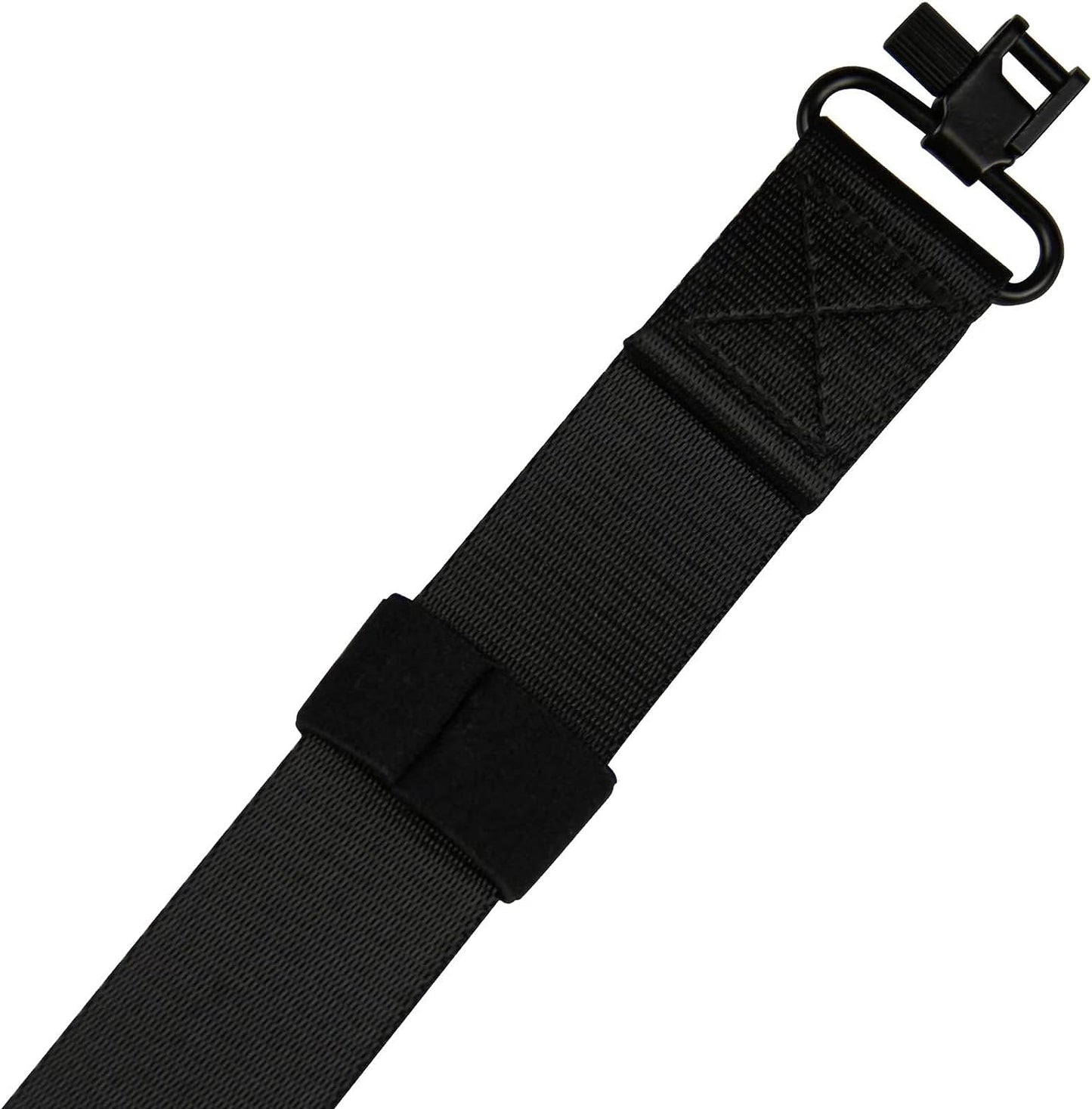 LOOGU Rifle Sling with Swivel, Two Points Gun Sling with Length Adjuster, Durable Shoulder Padded Strap for Outdoors