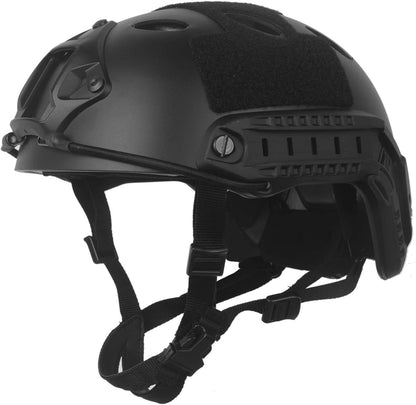 LOOGU Fast PJ Base Jump Casque militaire avec couvre-chef 12 en 1