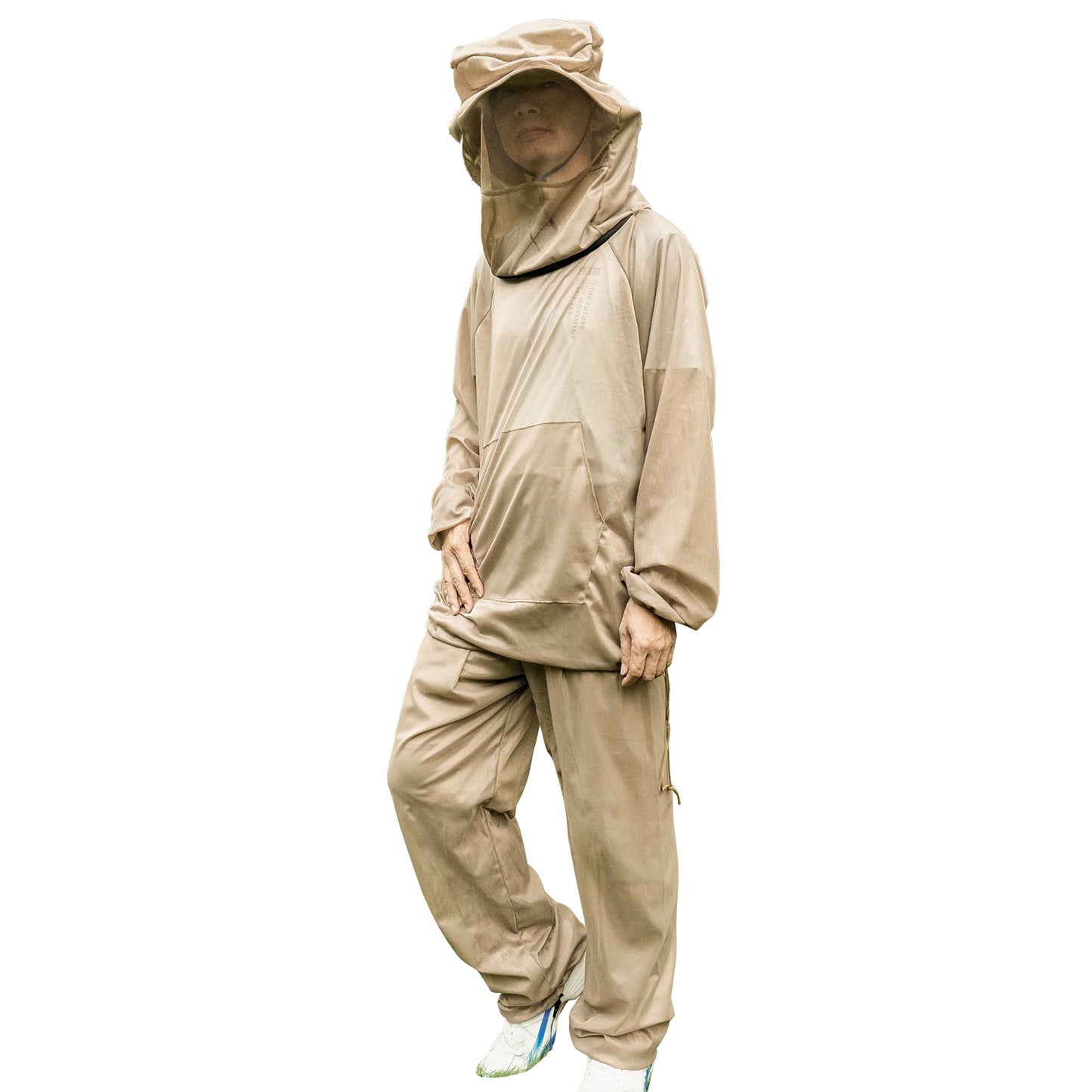 LOOGU Mosquito Suits, Net Bug Pants & Jacket Hood Sets - Ultra-fine Mesh - with Fishing, Hiking, Camping and Gardening