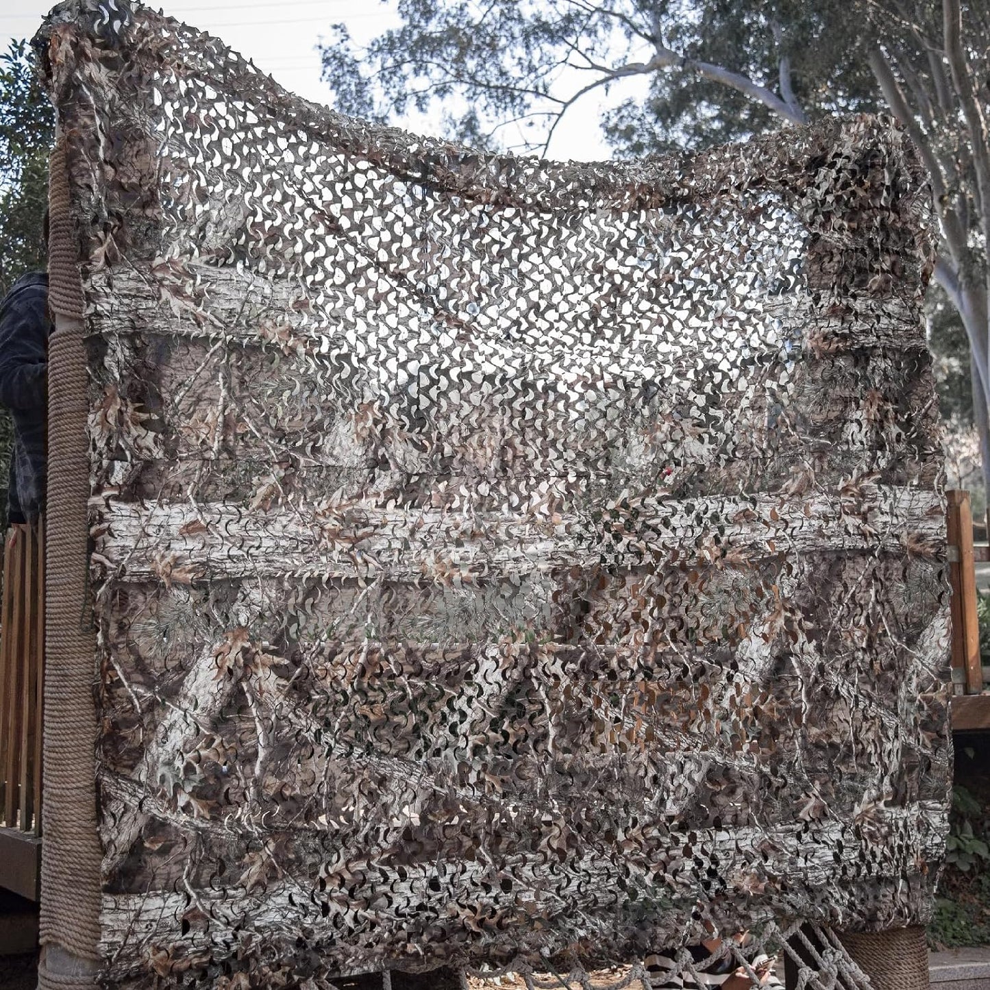 LOOGU Hunting Camo Netting With Polyester DTY 190T