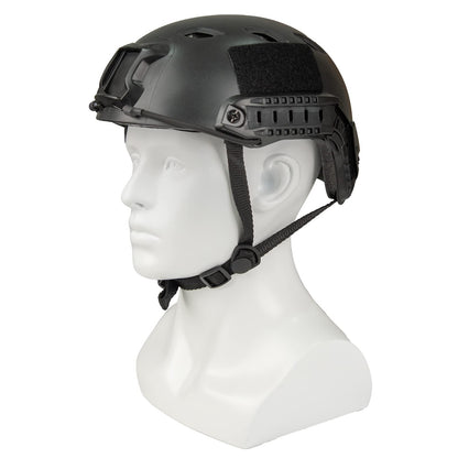 LOOGU Airsoft Helmet, Fast BJ Type Bump Tactical Combat Protective Gear for Outdoor Activities with 12-in-1 Face Mask