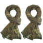 LOOGU Camouflage Netting, Tactical Mesh Net Camo Scarf for Wargame,Sports & Other Outdoor Activities