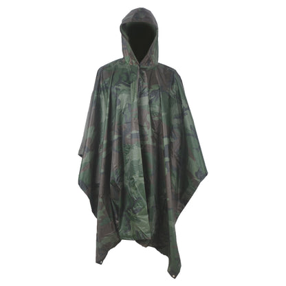 LOOGU Multi Functional Rain poncho PVC Coating Unisex Super Tree Camo