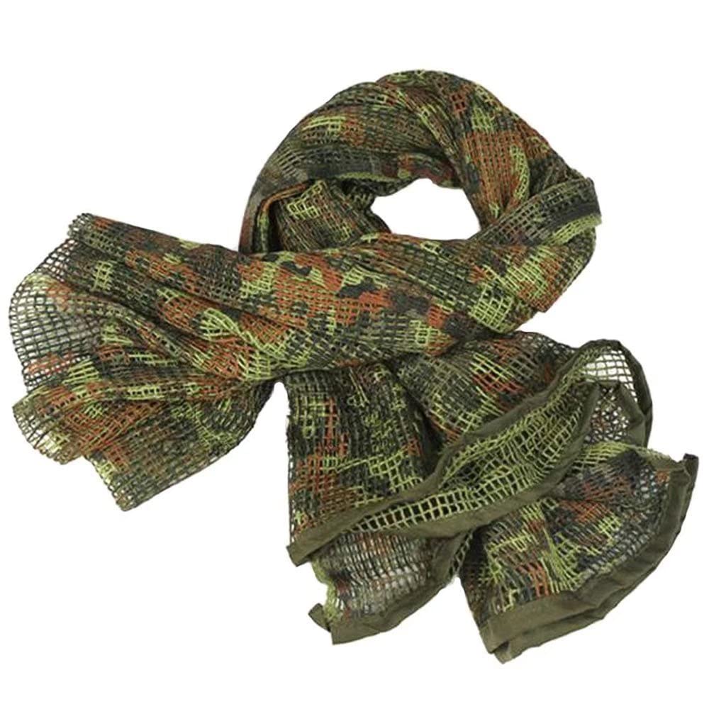 LOOGU Filet de Camouflage, écharpe de Camouflage en Filet Tactique pour Wargame, Sports et Autres activités de Plein air