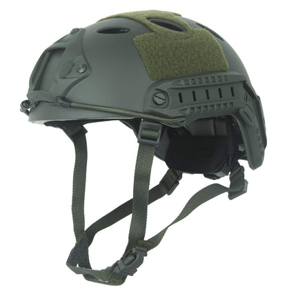 LOOGU Fast PJ Base Jump Casque militaire avec couvre-chef 12 en 1