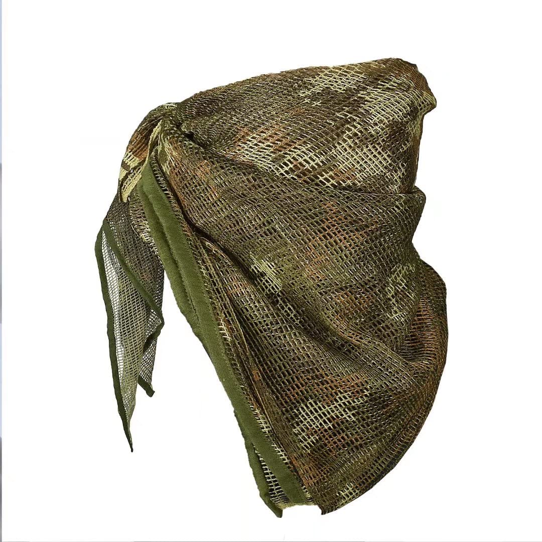 LOOGU Filet de Camouflage, écharpe de Camouflage en Filet Tactique pour Wargame, Sports et Autres activités de Plein air